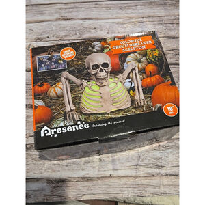 Presence Halloween Skeleton Decorations with Different Light Multicolor (151)